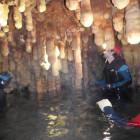 Espeleo-barranquismo en las Cuevas Valporquero en León